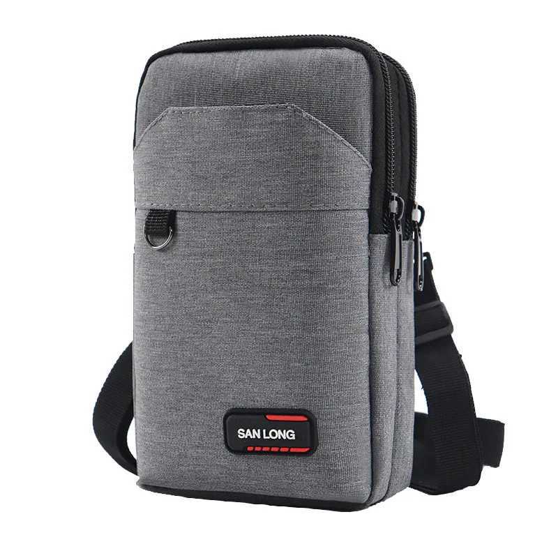 New Mens waist bag Crossbody bag Outdoor Waterproof Military Waist pack Mobile phone pouch camping hunting tactical bagXJ240720