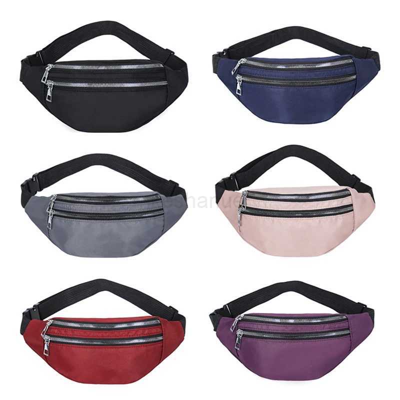 Fashion Travel Shoulder Purse Belt Bag Fanny Pack Women Waist Bag Men Belt Pouch Female Banana Bag Waterproof Phone BagXJ240720