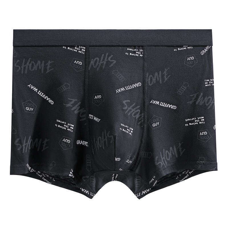 New Printed Flat Men's 3D Four Corner Underwear Mens Boxers Boxers for Men Boxeur Men Boxers Underwear Men Men Underwear Designer Designer Underw