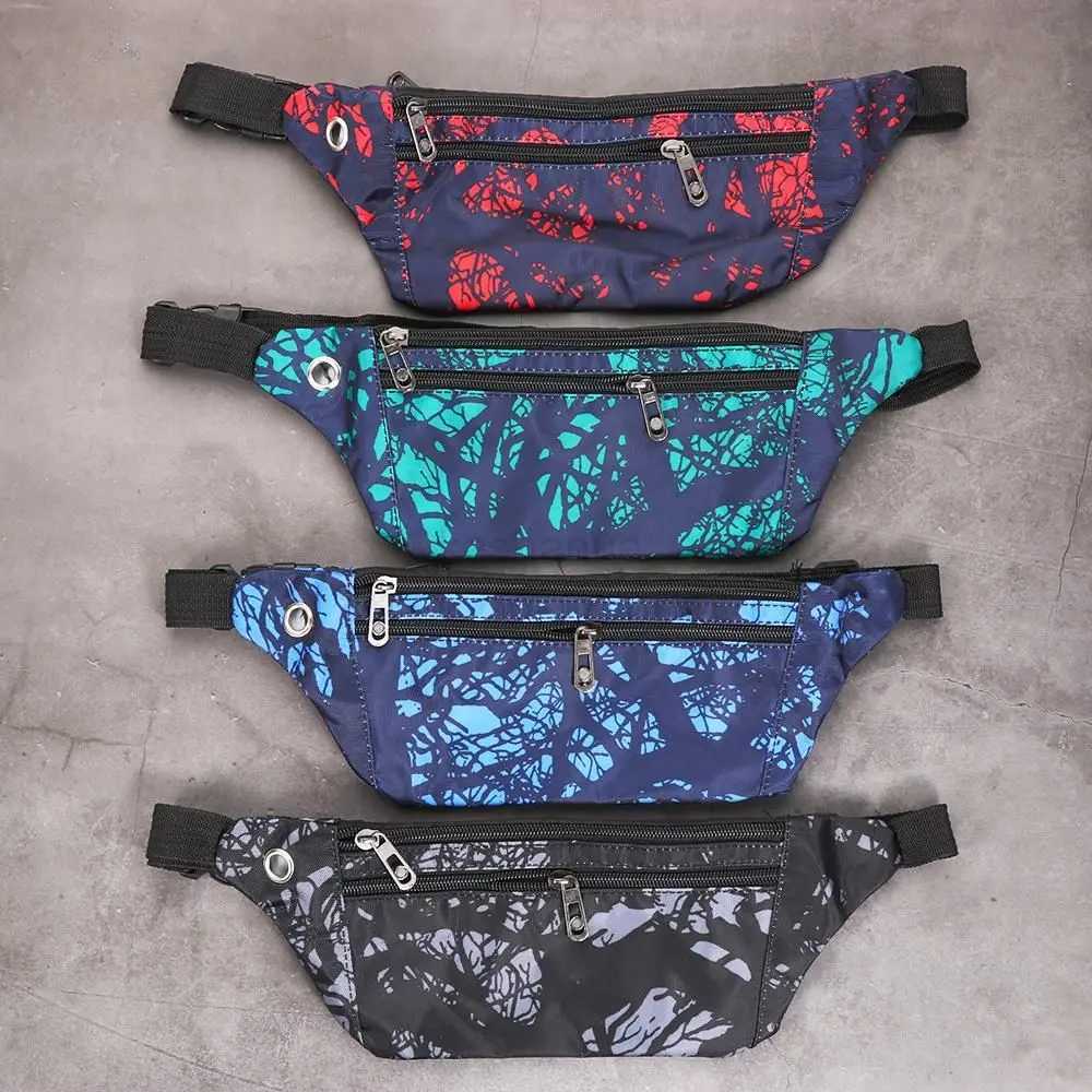 Camouflage Fanny Pack Travel Bum Bag Money Waist Belt Walking Holiday Pouch Ladies Casual Waterproof Chest Pack for Boys GirlsXJ240720