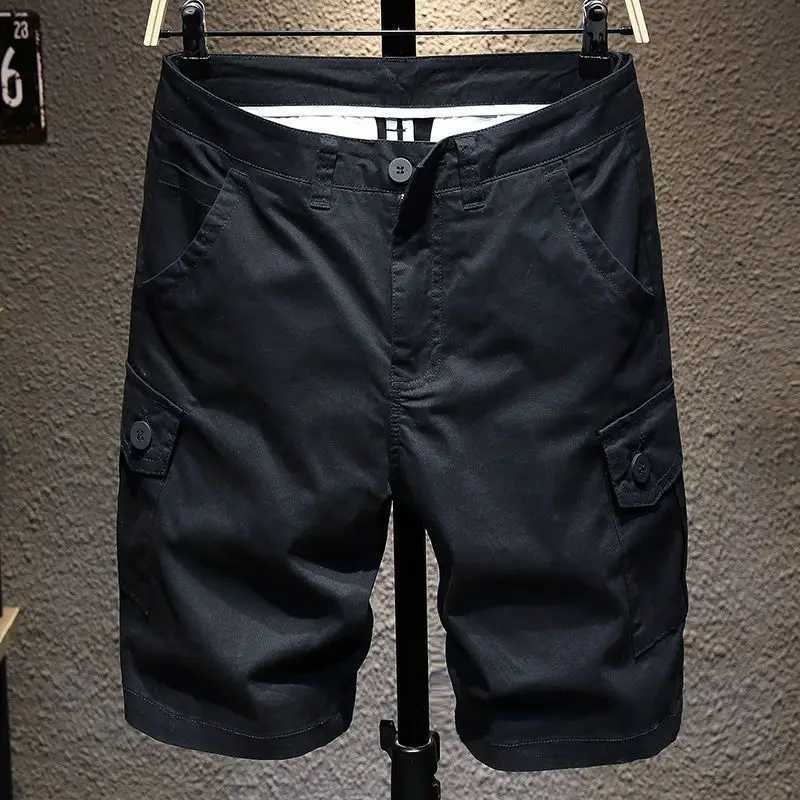 Fashion New Short Pants Korean-Style Luxury Mens Slim Jeans with White Solid Color Designer Cowboy Cotton Denim Shorts for Men M240720