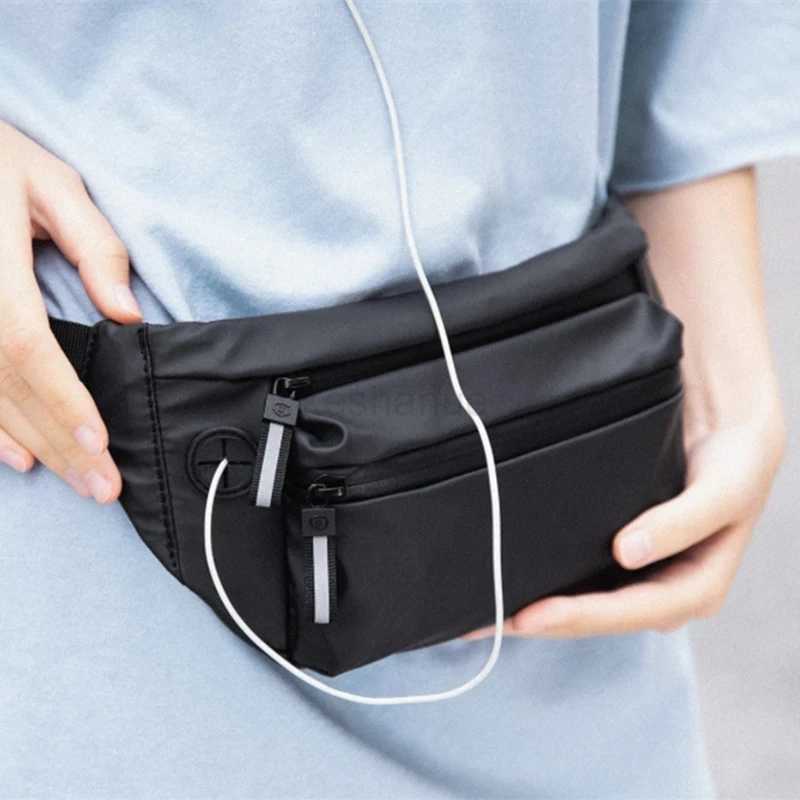 Fanny Waist Bag Pack Belt Pouch For Men Women Waterproof Male Belly Sports Kangaroo Running Banana Ladies Bum Hip Husband PhoneXJ240720