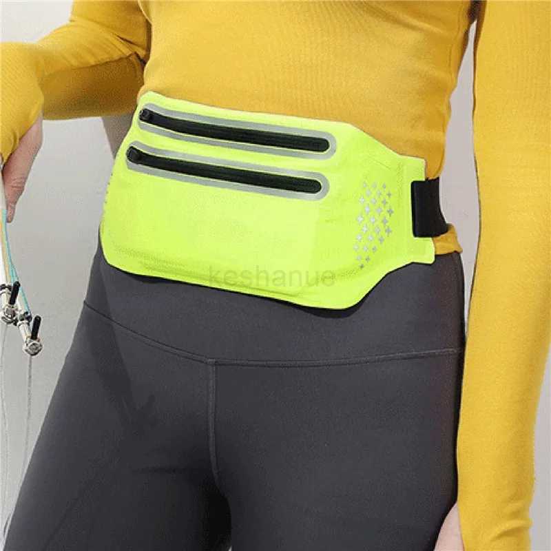 Outdoor Waterproof Invisible Running Waist bag Sports Fanny Pack Men Women Hidden Black Gym Bags Phone Accessories BackpackXJ240720