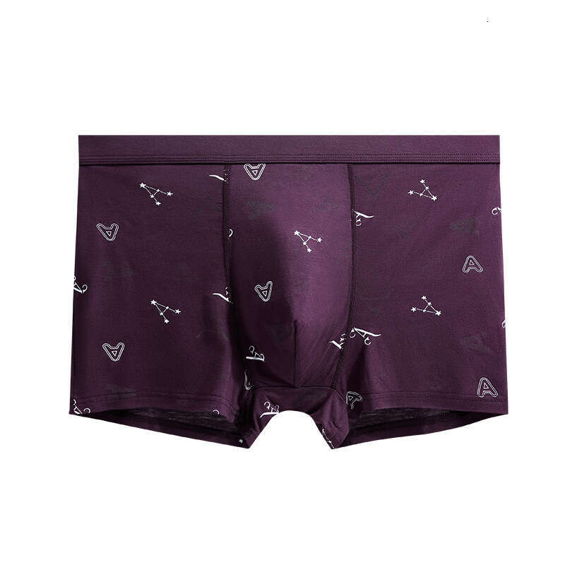 New Flat Corner Pants with Fat and Large Size Men's Printed Underwear Mens Boxers Designer Boxers for Men Designer Men Underwear Designer Calecon