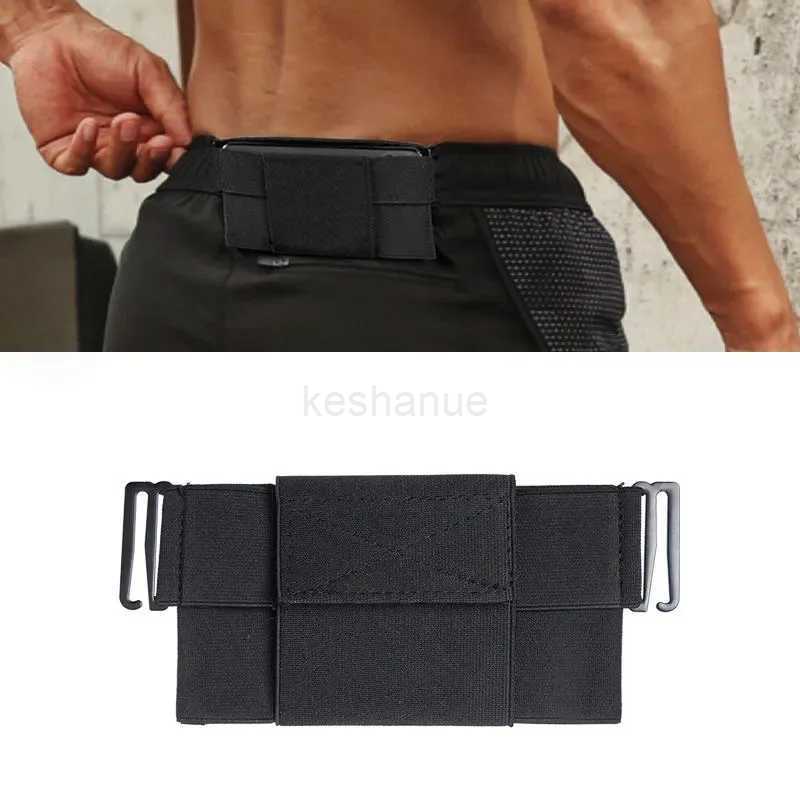 1pcs slim running phone belt bag money belt for travel hidden portable mini Fanny pack pocket belt bagXJ240720