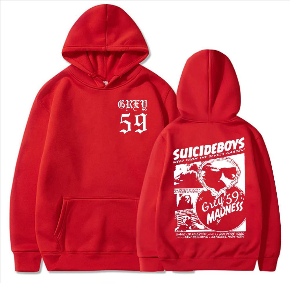 Suicideboys G59 Hoodie For Men Women Unisex Muisc Hip Hop Y2k Style Printed Streetwear Long Sleeves Loose Fleece Sweatshirts 240718