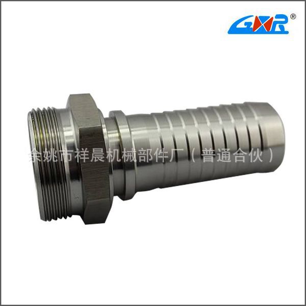 Manufacturer supplied XC-4H CNC precision stainless steel threaded sleeve pipe joint wholesale
