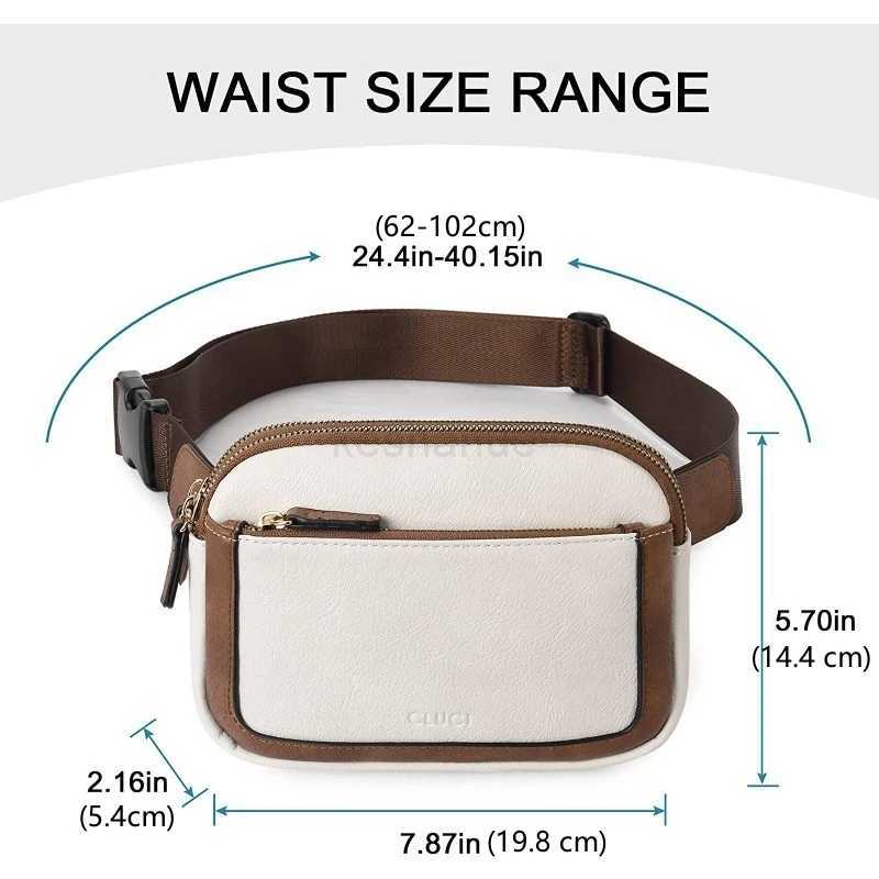 Waist Bag Women Crossbody Bag Belt Bag Adjustable Strap Fashion Casual Leather Female Pack Ladies Messenger Shoulder Bag TravelXJ240720