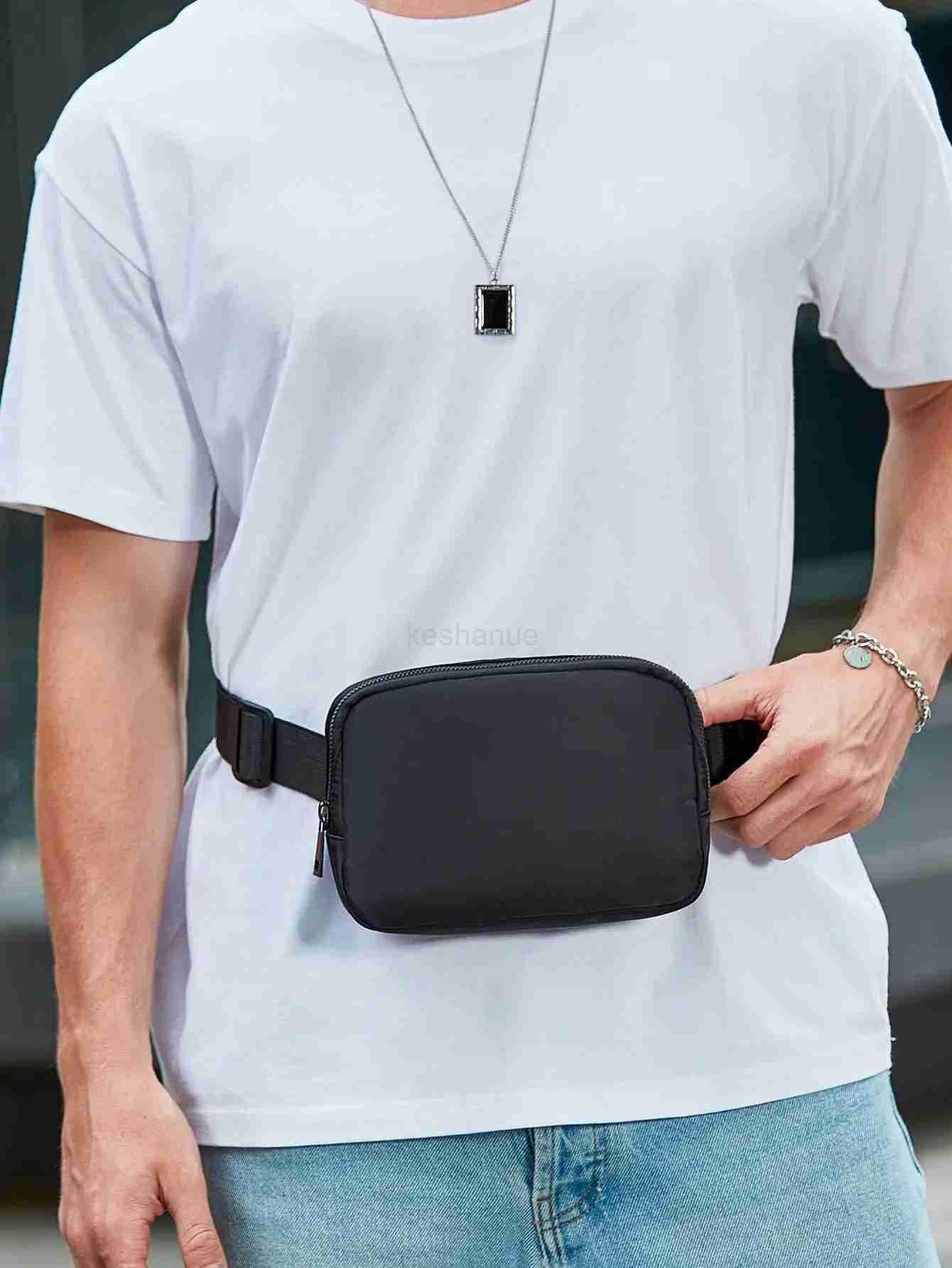 Small Fanny Pack Fashionable Lightweight Portable Waterproof Multi-Functional Messenger Waist Bag For Outdoor Travel SportsXJ240720