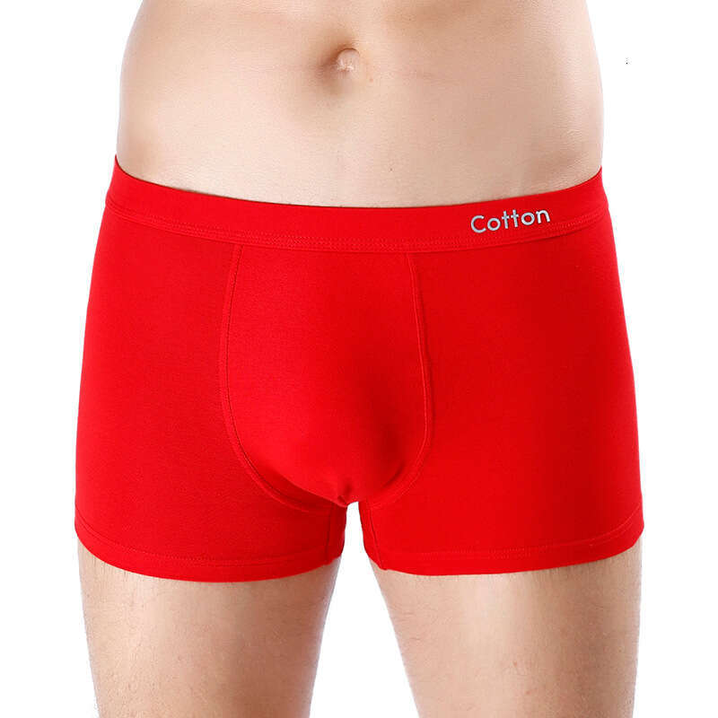 Pure 3DU Convex Underwear Three-dimensional Printing Pure Cotton Men's Four Cornered Pants Boxer Calecon Designer Underwear Mens Underwear