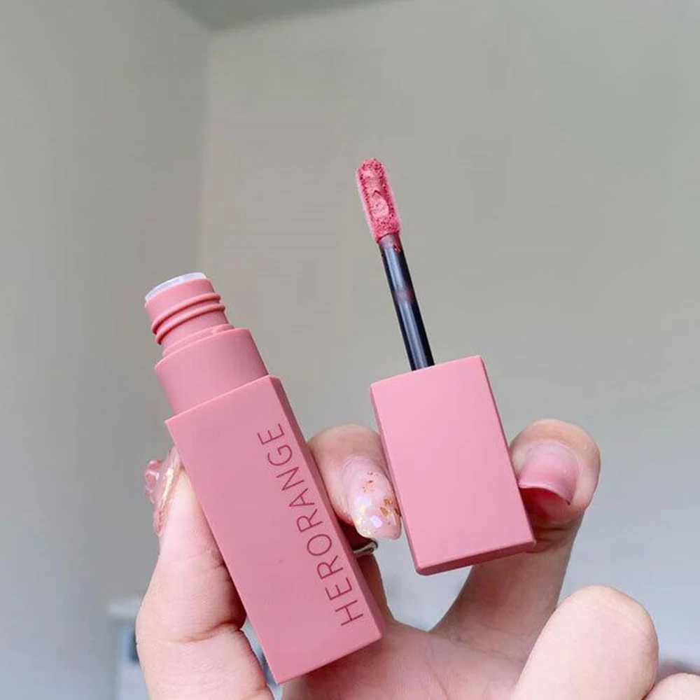Brand Makeup Nude Lip Gloss Waterproof Liquid Matte Lipstick Long Lasting 3.5g Quick Dry Red Lip Gloss CosmeticsXJ241205