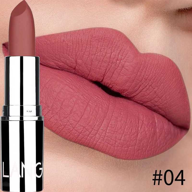 Nude Matte Lipstick Waterproof Long Lasting Non-stick Cup Lip Stick Not Fading Sexy Red Pink Velvet Lipsticks Makeup CosmeticsXJ241205