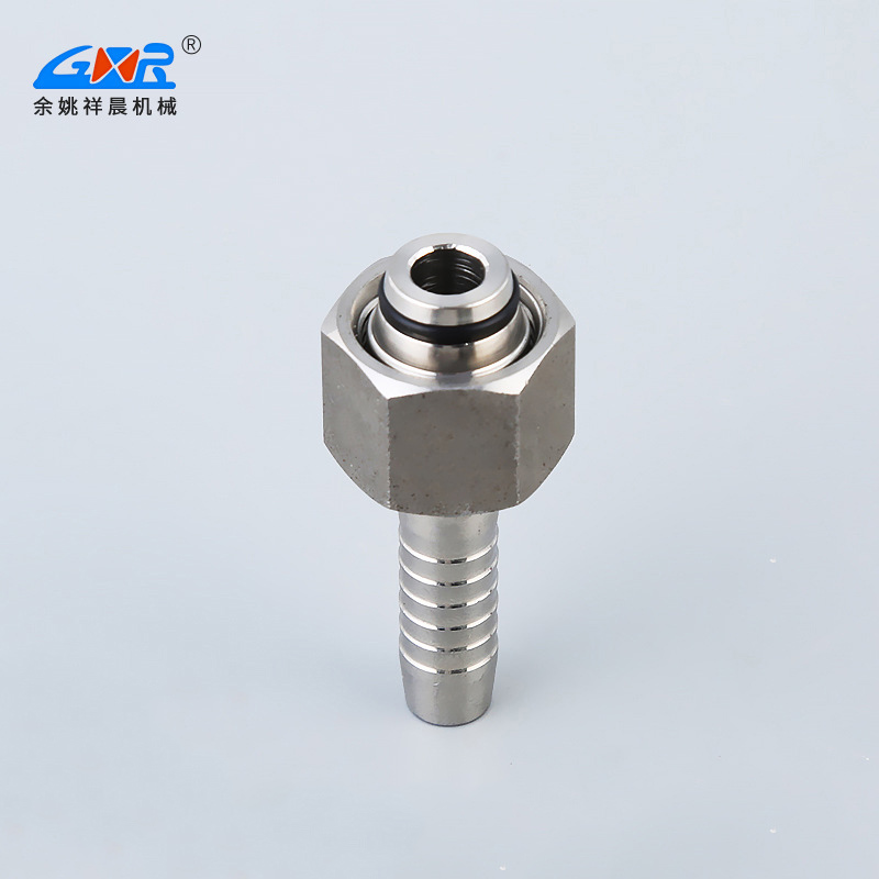 High pressure rubber hose assembly fittings, metric internal thread hydraulic hose fittings, supplied by manufacturers with explosion-proof fittings