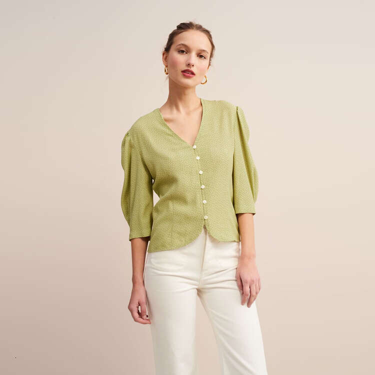 Hip Hop O-neck Crop Tops Summer Printing Short Sleeve Turtleneck Collar Blouse Round Neck Chiffon Street Activity Crop Tops2 Stretch Casual Undershirt