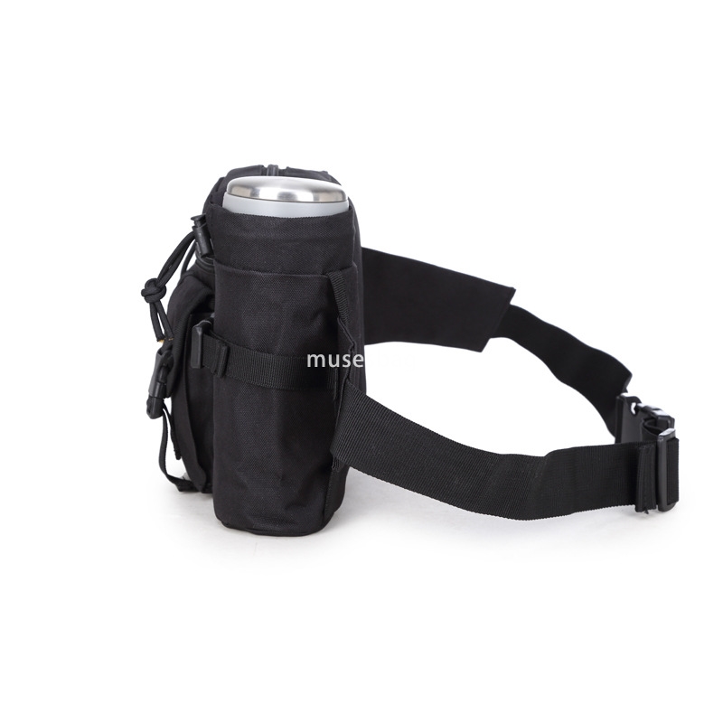 New waterproof fabric tactical kettle bag military enthusiast leisure outdoor bag men's and women's sports small bag camouflage travel waist