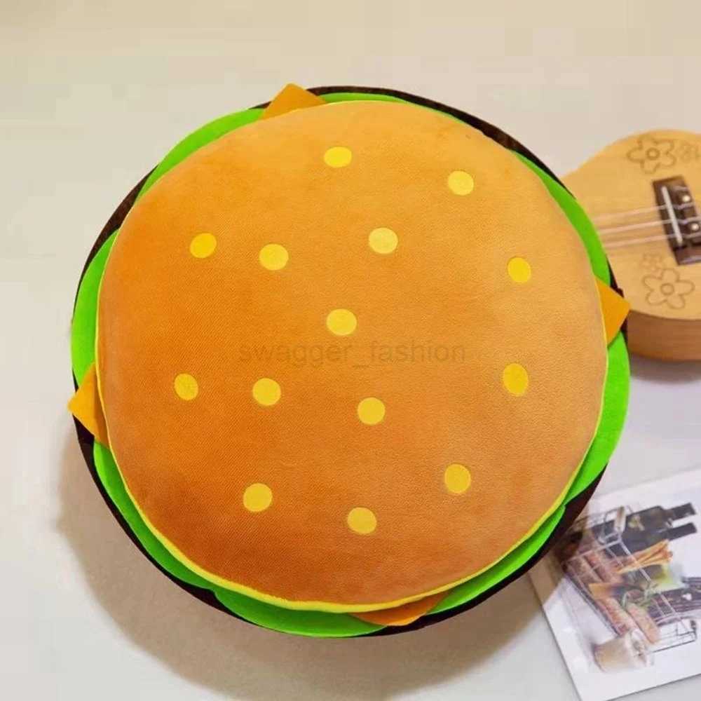 30cm Creative Cute Fun French Fries Hamburger Plush Toy Foodie Snack Pillow Doll Girl Boy Birthday Gift Soft Fill DecorationB270720