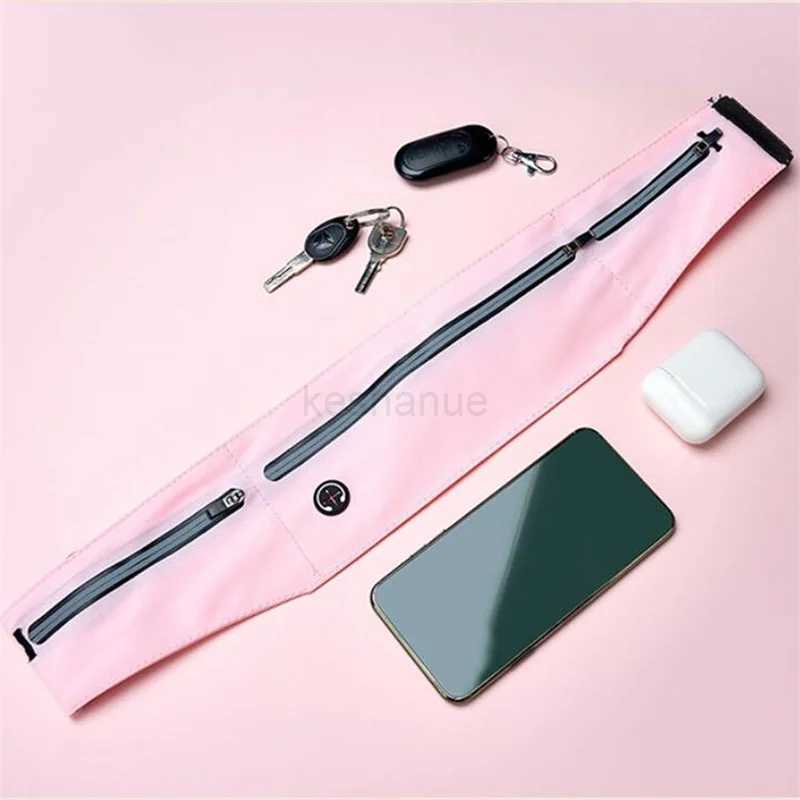 Outdoor Sports Waist Bag Waterproof Pack Close Fitting Invisible Belt Fitness Anti Theft Mobile Phone Jogging Run Waist BagXJ240720
