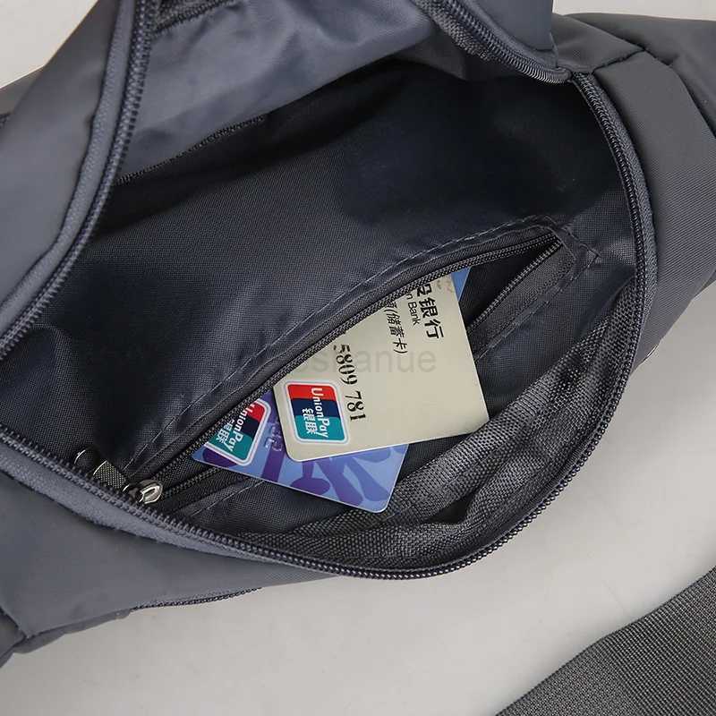 Crossbody Bag Outdoor Sports Multi Functional Waterproof Waist Bag Canvas Fit Mobile Waist Bag With Large Capacity For Men WomenXJ240720