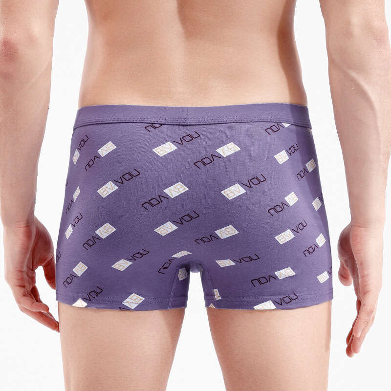 Fashion 3D Pure Cotton Men's Printed Boxer Underwear Designer Boxers Men Designer Underwear Mens Boxers Mutande Uomo Men Underwear Designer Boxer