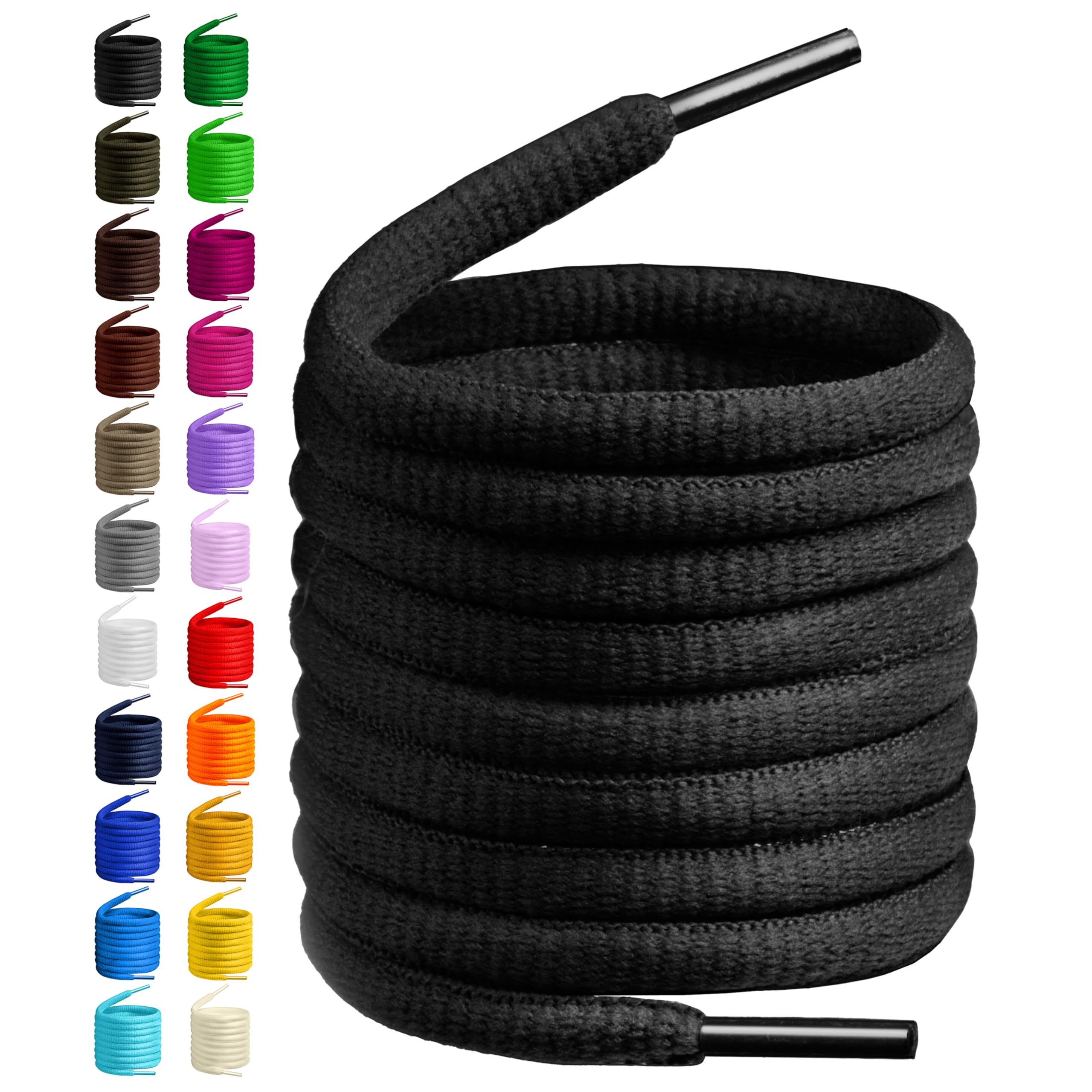 Beige Wide Block Colorful Flat Shoe Colorful Shoe Laces Fashion Canvas Shoe Laces Sneakers
