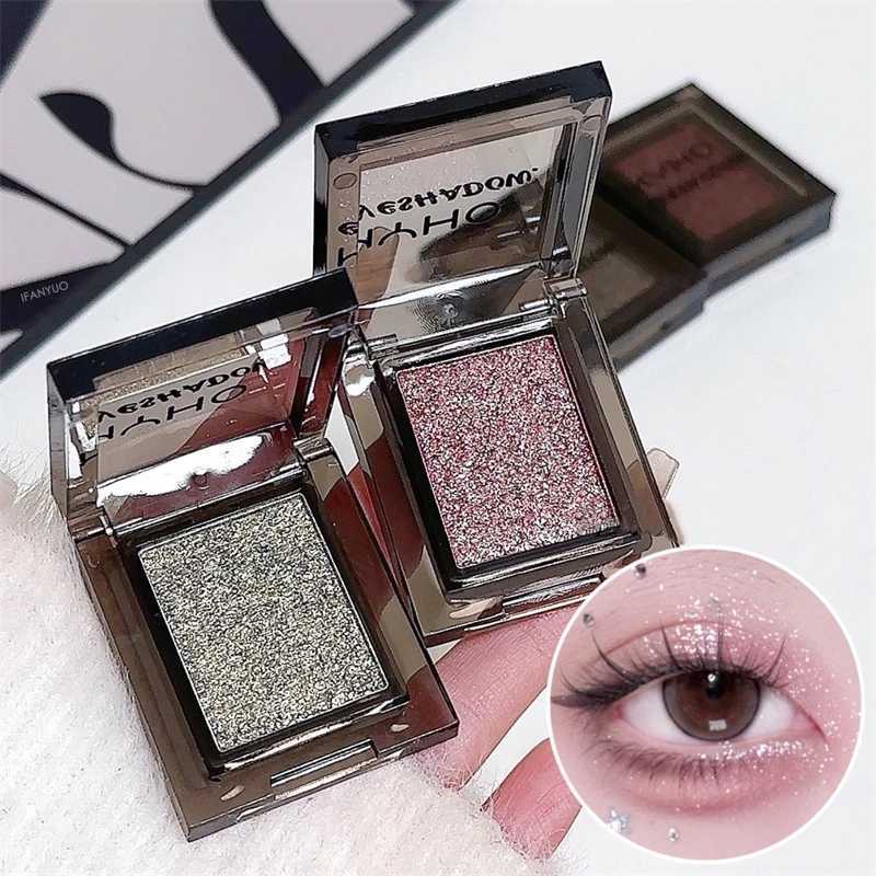 Monochrome Glitter EyeShadow Palette Highly Pigment Pearlescent Shimmer High Gloss Lasting Brightening Mashed Potato Eye Shadow zxx240720