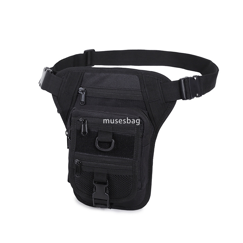 New printed outdoor sports cycling waist and leg bag outdoor tactical leg bag men's bag casual sports waist bag camouflage fishing gear bag