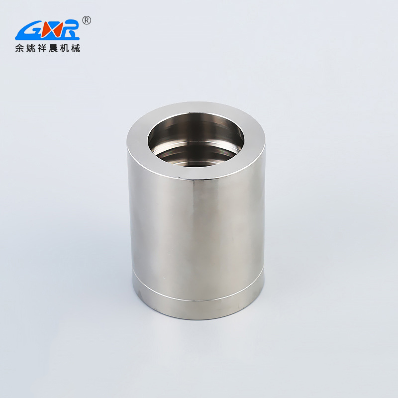 Stainless steel sleeve manufacturer supplies card sleeve type pipe joint with smooth surface and internal thread sleeve cap