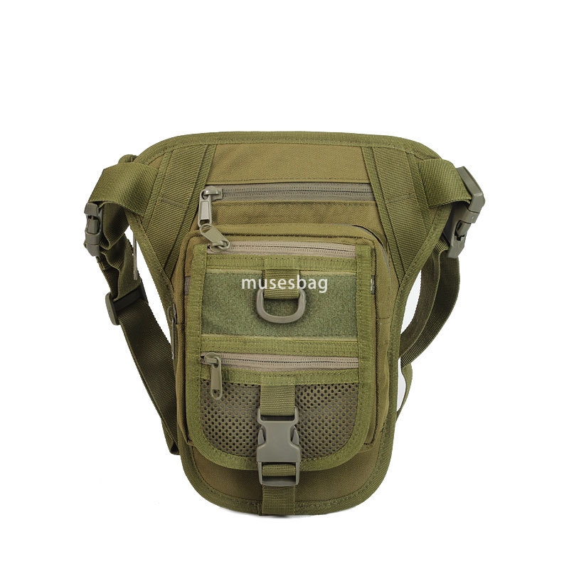 New printed outdoor sports cycling waist and leg bag outdoor tactical leg bag men's bag casual sports waist bag camouflage fishing gear bag