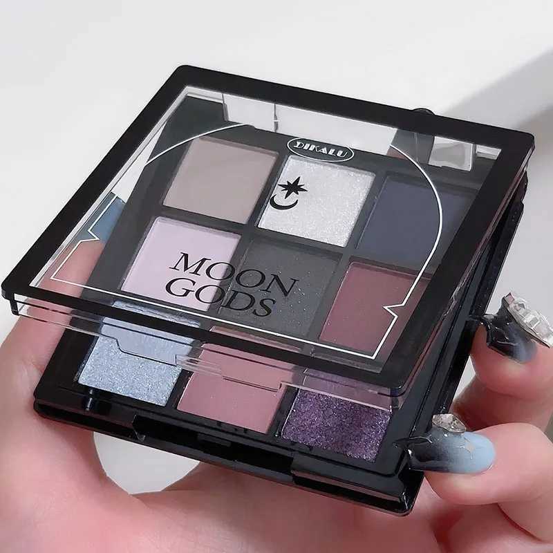 9 Colors Glitter Matte Eyeshadow Palette Unique Charm Cheap Women Korean Shiny Pigments Long Lasting Waterproof Eye Makeup zxx240720