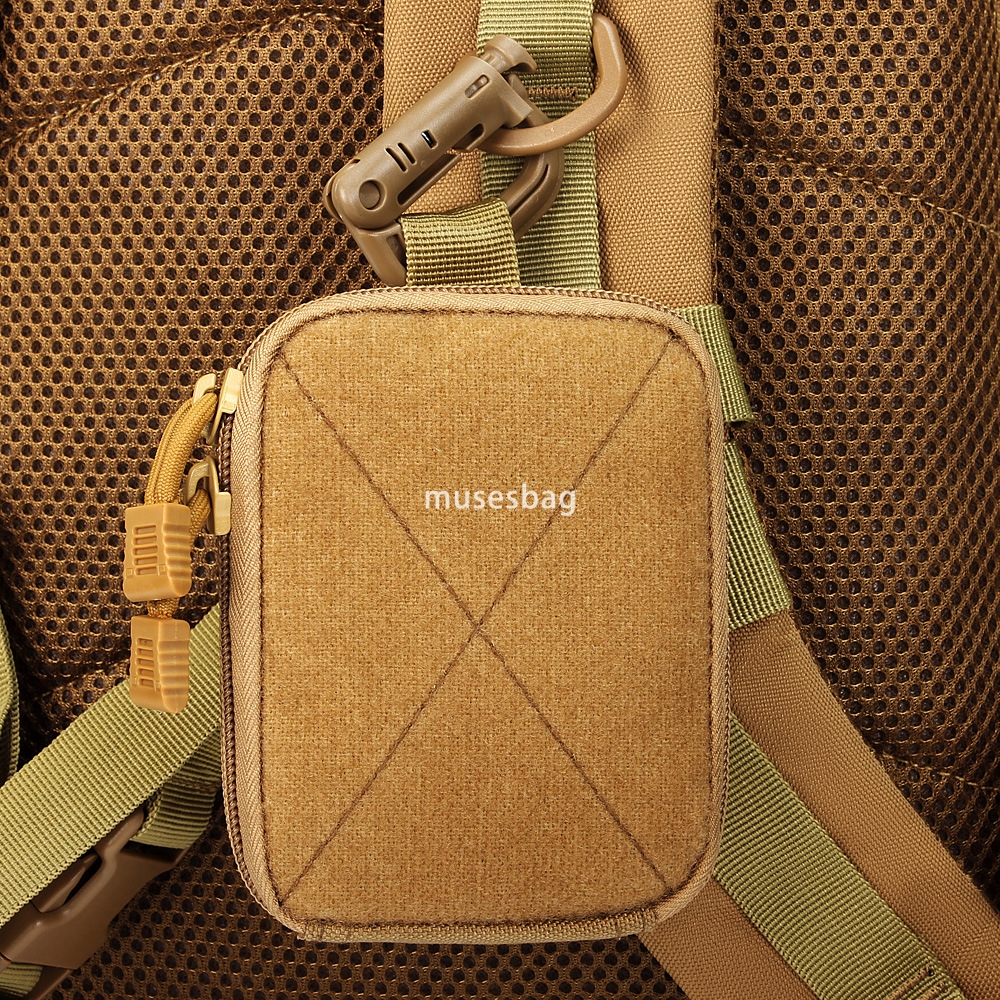 Outdoor multifunctional medical emergency storage bag Molle tactical waist bag EDC tool kit military enthusiast accessory kit