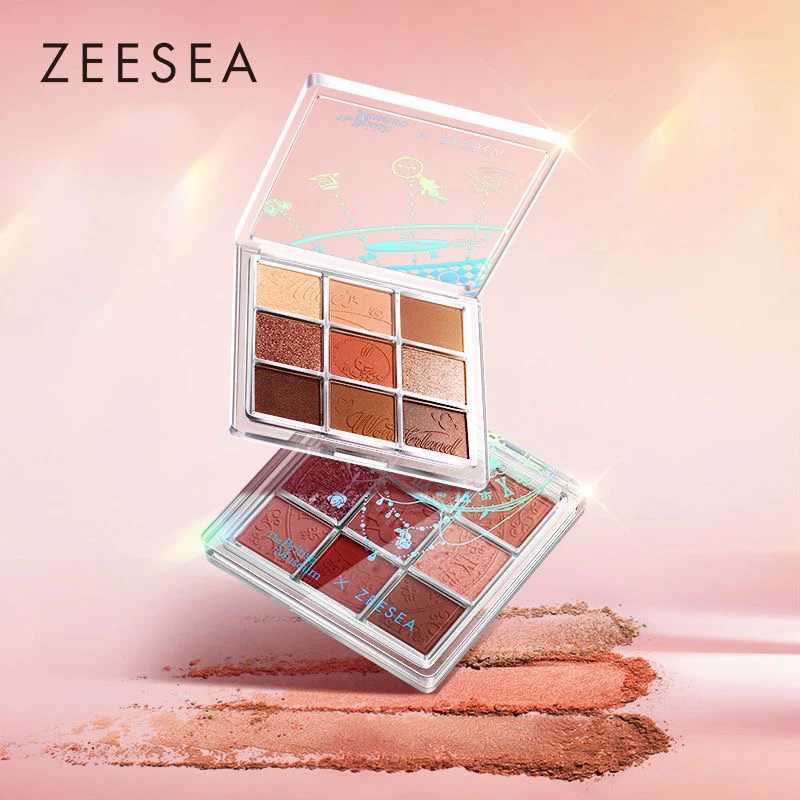 ZEESEA Alice Eyeshadow Palette 9 Colors Matte Glitter Professional Waterproof Long Lasting Eye Shadow Make Up Palette zxx240720