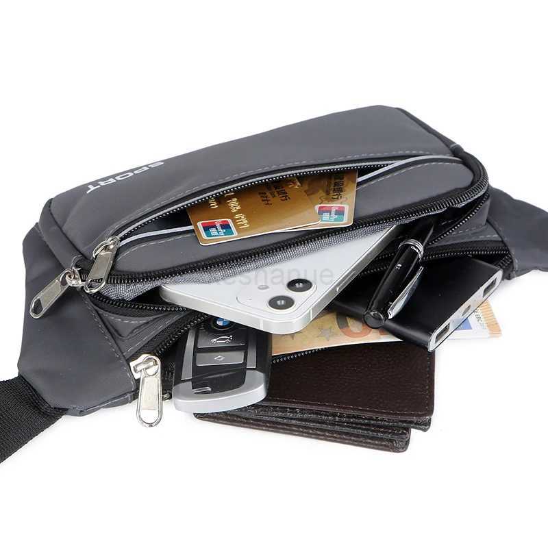 Waterproof waist bag for men and women large capacity mobile phone bag large and small single shoulder chest bag leisure sporXJ240720