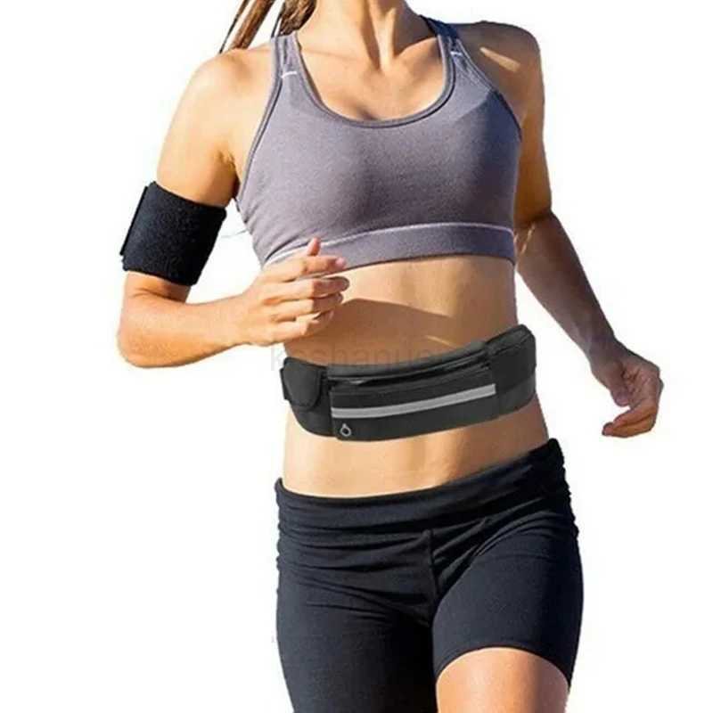 Outdoor Running Fanny Pack Sports Belt Wasit Bag Pockets Unisex Hiking Climbing Bag Marathon Mobile Phone Wallet Bottle HolderXJ240720
