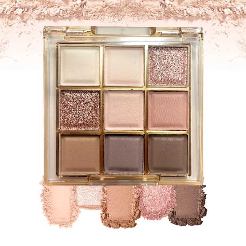 9 Colors Korean Eye Shadow Palette Girlcult Female Makeup Rare Beauty Eye Make-up Pallet Glitter Mini Travel Size Eyeshadow zxx240720