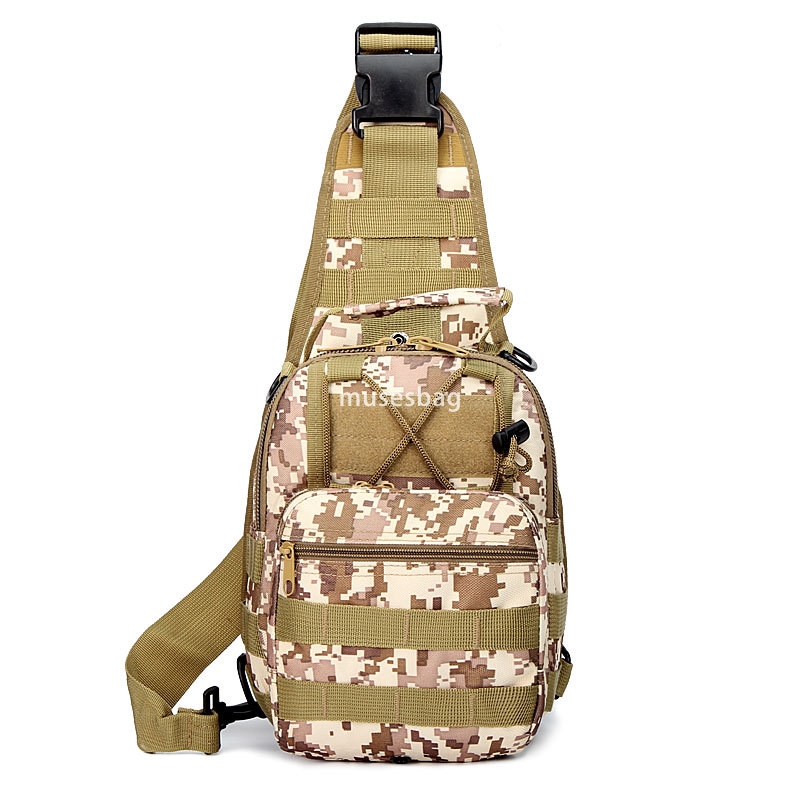 New men's chest bag Oxford bag crossbody bag men's bag shoulder bag Korean version small backpack casual waist