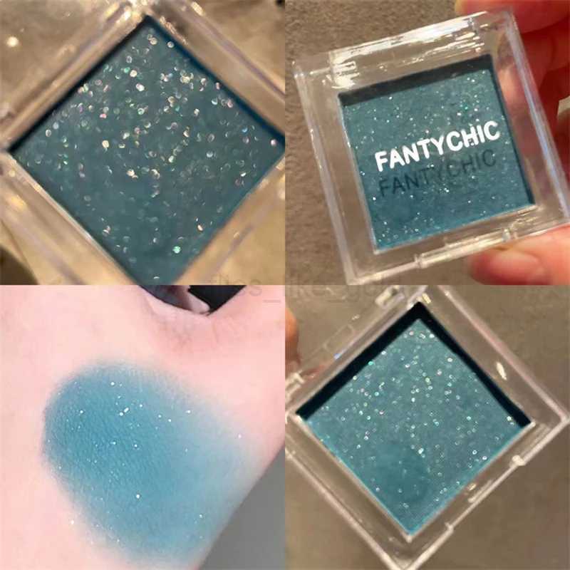 Mini Monochrome Eyeshadow Palette Green Blue Purple Matte Glitter Shadow Contour Powder Pigment Eye Base Beauty Festival Makeup zxx240720