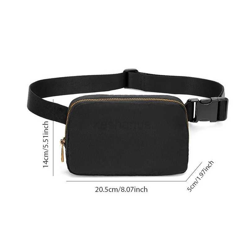 2024 Women Waist Bag Zipper Fanny Pack Chest Bag Outdoor Sports Crossbody Shoulder Bag Casual Travel Female Belt Bag Money PouchXJ240720
