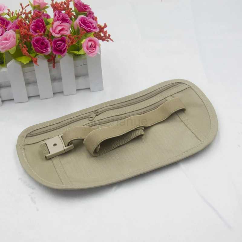 Close Fitting Invisible Waist Bag Travel Money Belt Hidden Wallet Passport Money Belt Bag Slimming Secret Safety Chest BagXJ240720