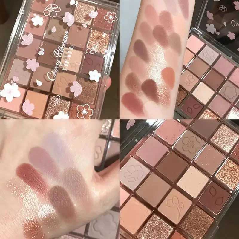 Palette Pearly Eyeshadow Glitter Earth Color Eyeshadows Shiny Eye Shadow Pallet Makeup Pigmentos Natural Cosmetic Free Shipping zxx240720