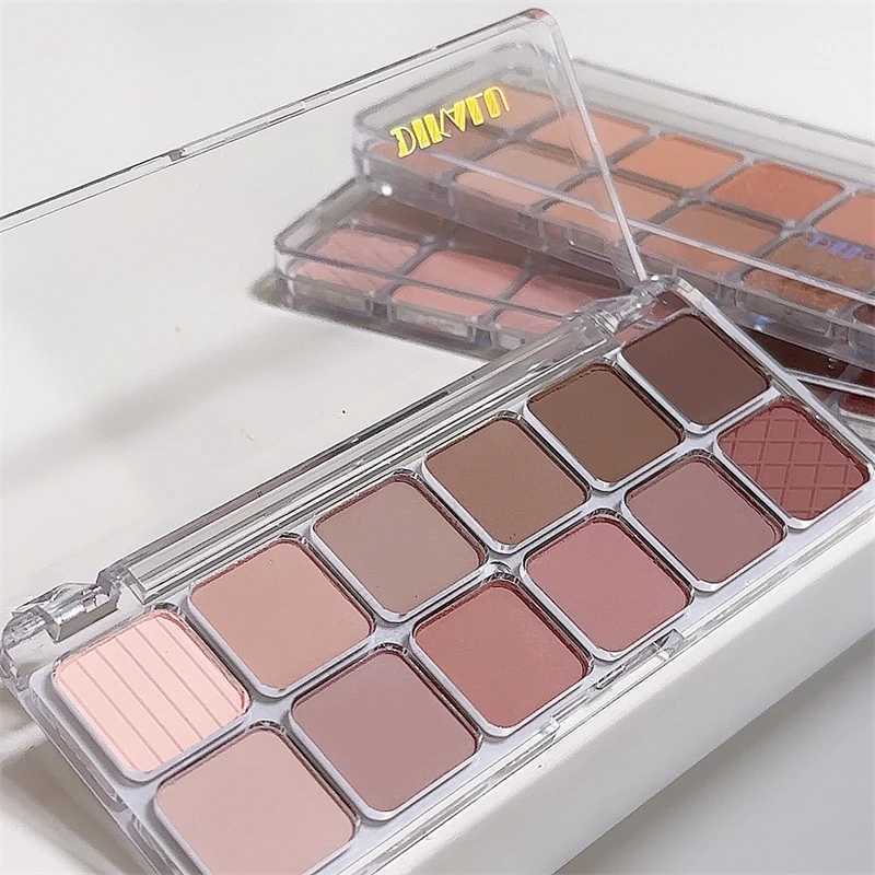 Fashion Women Charm Makeup Matte Pearly Glitter Finish Eye Shadow Palette Long Lasting Daily Use Eye Pigments Pallete 2024 zxx240720