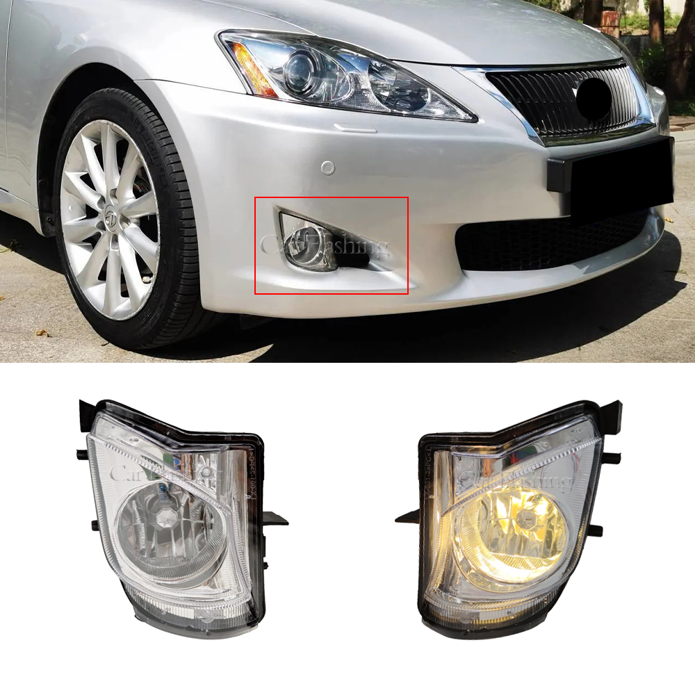 For LEXUS IS250 IS300 2006 2007 2008 2009 2010 Car Front Bumper Foglight Foglamp Fog Lights 81221-53280 81211-53280