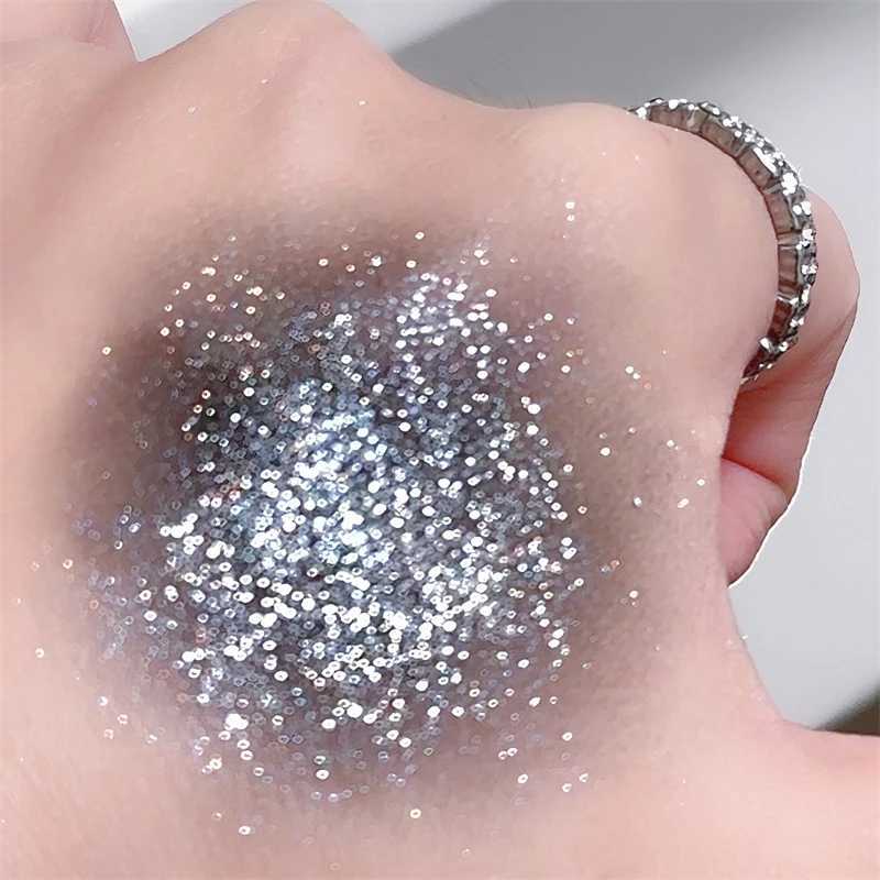 DIKALU Dark Knight Cool Nine Color Eyeshadow Tray Pearl Fine Flash Dark Metal Punk Smoky Eye Gray Black zxx240720