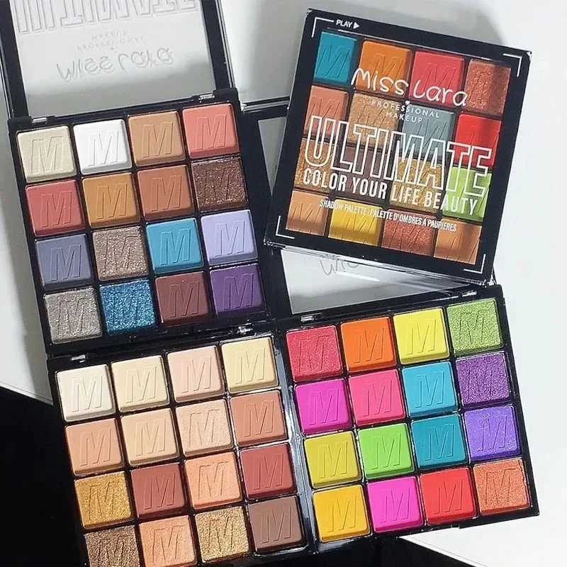 Professional Makeup Ultimate Shadow Palette Rich Color Eyeshadow 16 Stunning Shades for Lasting Colorful Cosmetic Glitter Matte zxx240720