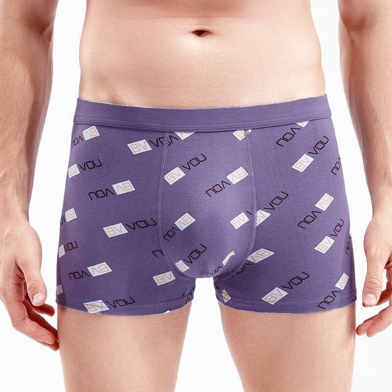 Fashion 3D Pure Cotton Men's Printed Boxer Underwear Designer Boxers Men Designer Underwear Mens Boxers Mutande Uomo Men Underwear Designer Boxer