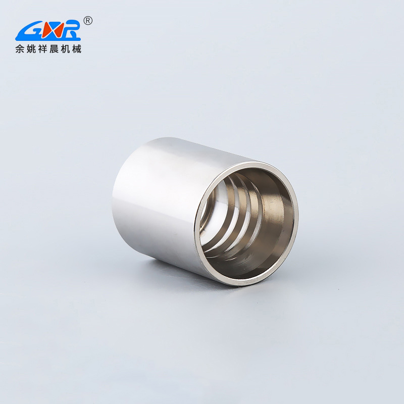 Manufacturer supplies sleeve standard buckle type hose joint sleeve high-pressure oil pipe joint iron sleeve