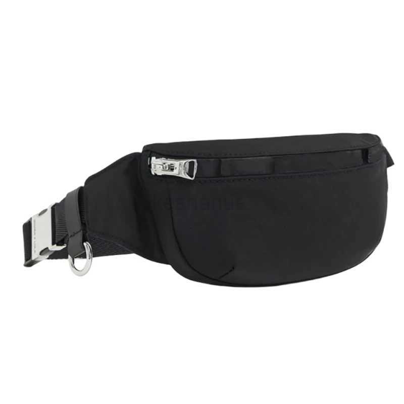 WomenS MenS Unisex Universal Nylon Trendy Fashion Casual Waist Bag Simple Outdoor Shoulder BagXJ240720