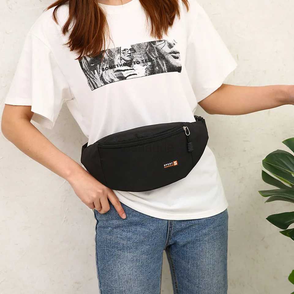 Men Women Waist Bag Zipper Chest Bag Sport Run Fanny Pack Crossbody Bag Fashion Waist Belt Bags Phone Purse Waist Pack for WomenXJ240720