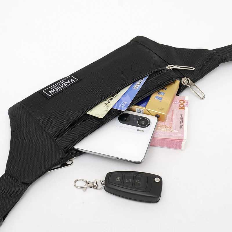 Mobile phone waist bag for men and women multifunctional large capacity anti splash business wear-resistant construction sitXJ240720