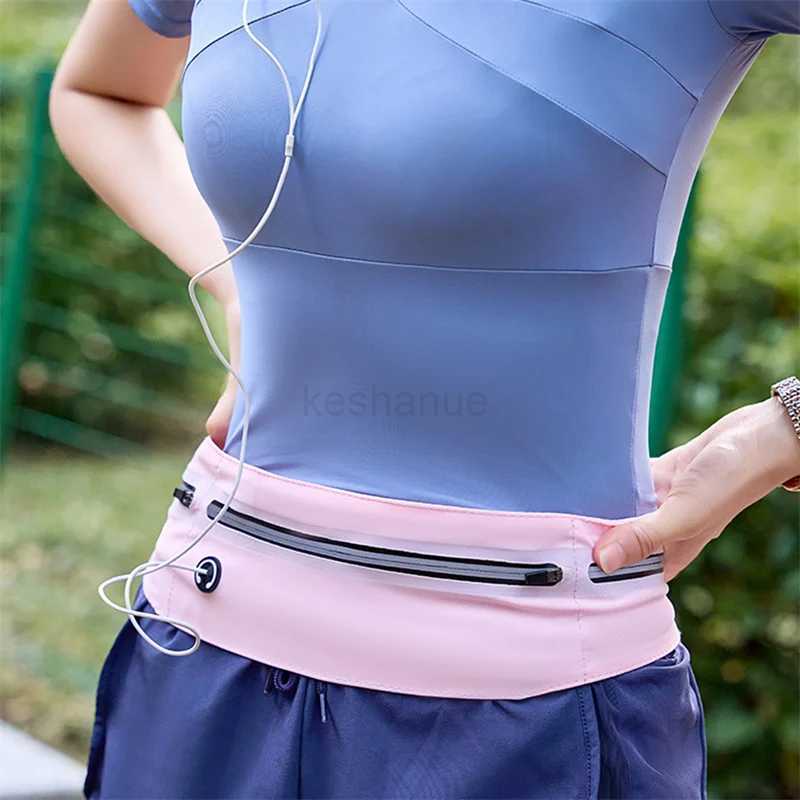 Outdoor Sports Waist Bag Waterproof Pack Close Fitting Invisible Belt Fitness Anti Theft Mobile Phone Jogging Run Waist BagXJ240720