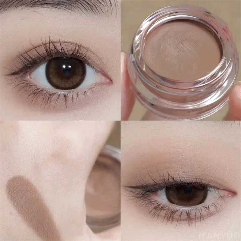 Eyeshadow Cream Glitter Matte Eye shadow Cream Contour Pigment Long Lasting Fine Shimmer Matte Natural Shadow Cream Eyes Makeup zxx240720